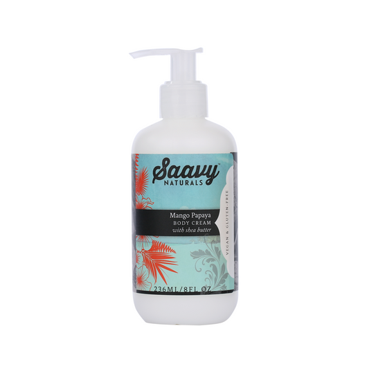 Natural and Organic Body Cream - Mango Papaya